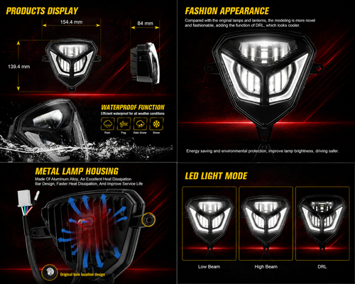 Beta rr led light