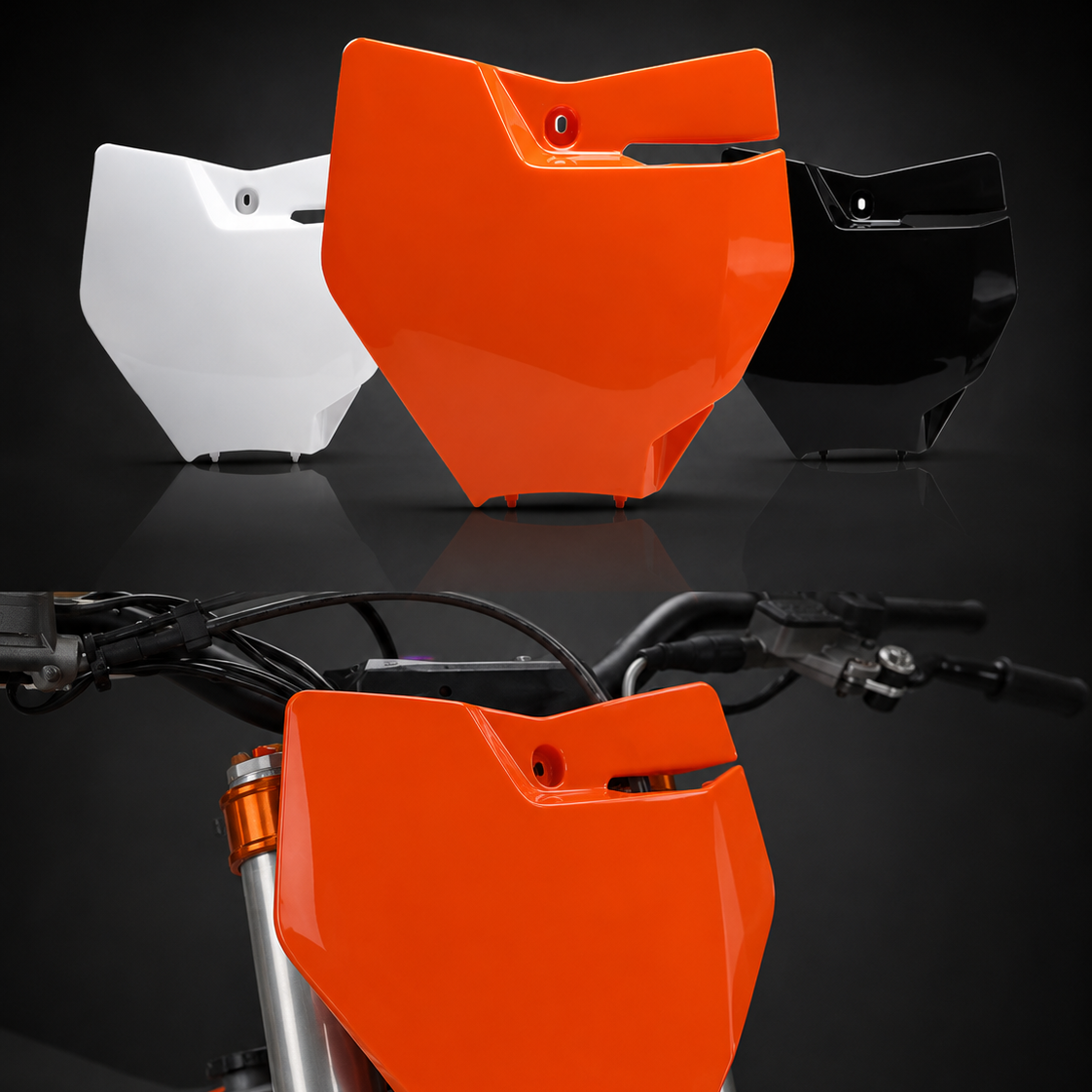 KTM Number Plate Cover – SX/SXF/XC 125-350
