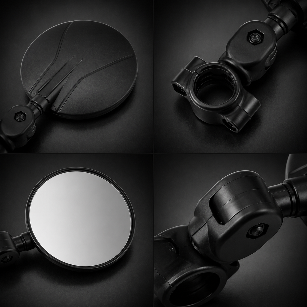 Universal Rotating Handlebar Mirror – Bike/Motorcycle