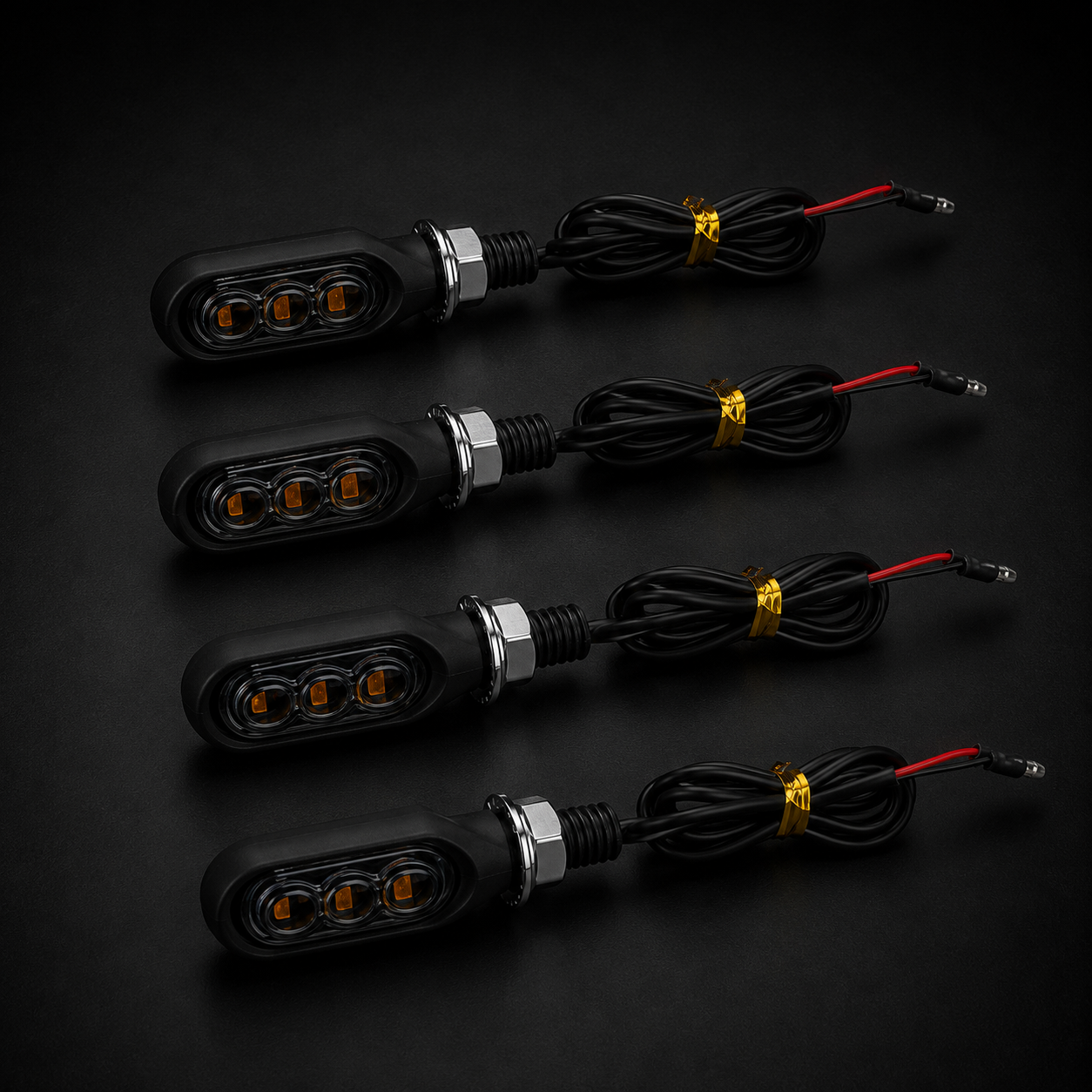 Mini LED Turn Signals 4x