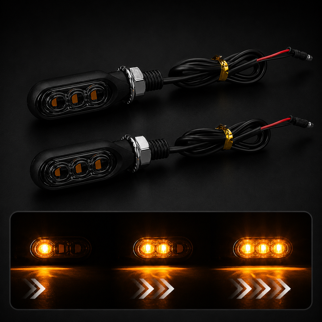 Mini LED Turn Signals 2x