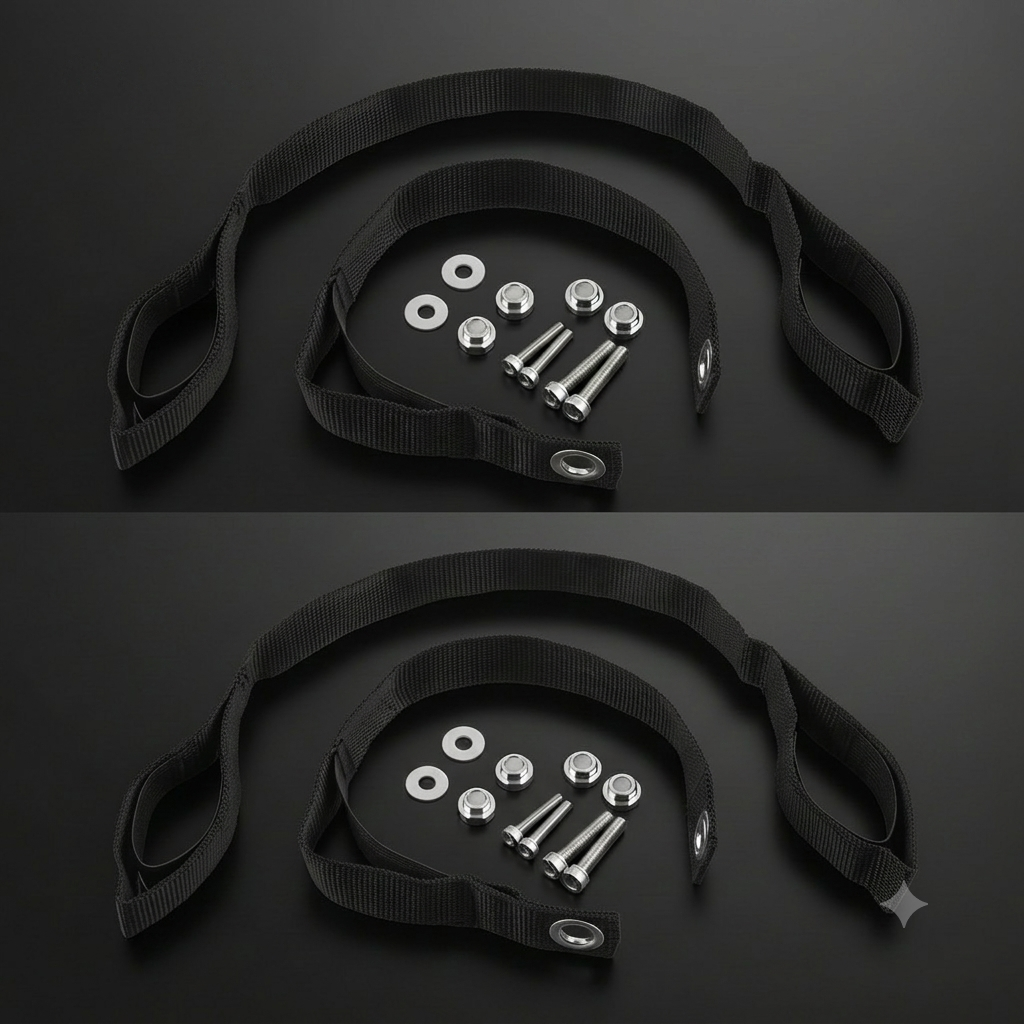 Front Rear Fender Pull Strap