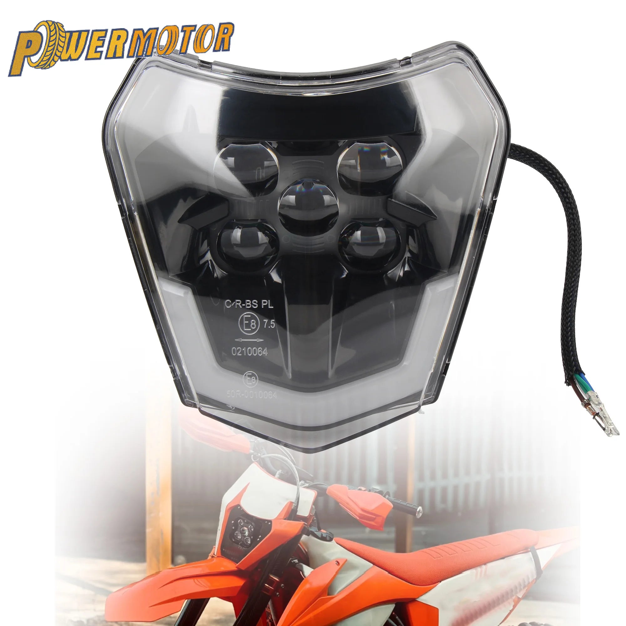 KTM LED Headlight – EXC/SX/XC 125-500 (2014-2023)