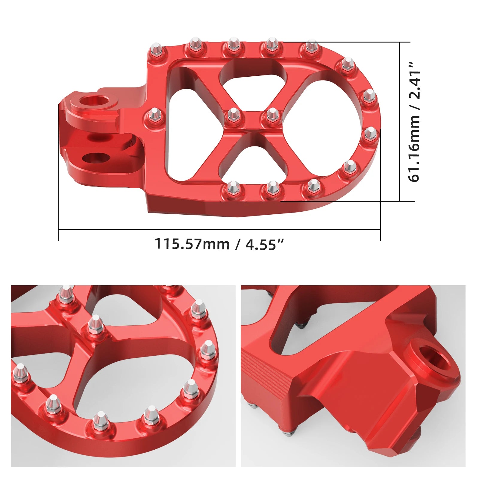 Universal foot pegs